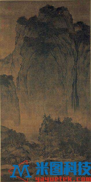 北宋 范宽《溪山行旅图》.jpg 北宋 范宽《溪山行旅图》.jpg
