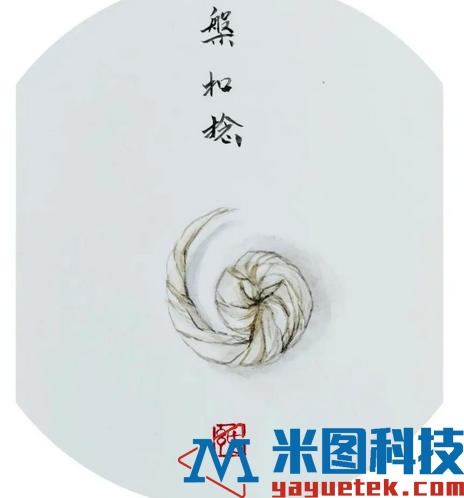 盘扣纸捻